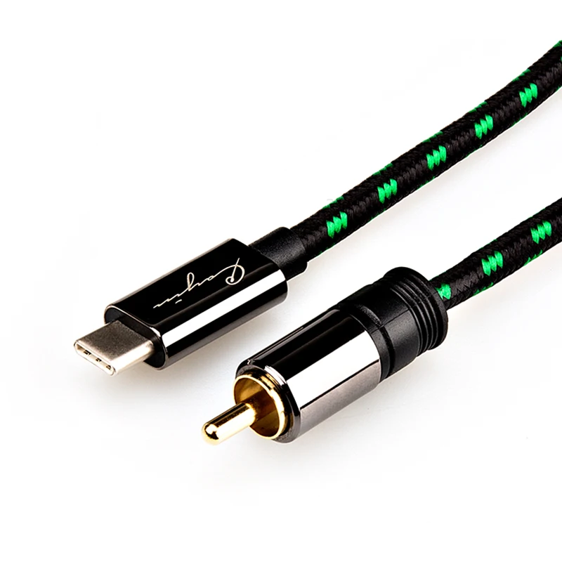 Новый Магнитный кабель Cayin для портативного плеера cayin i5 коаксиальный типа C RCA