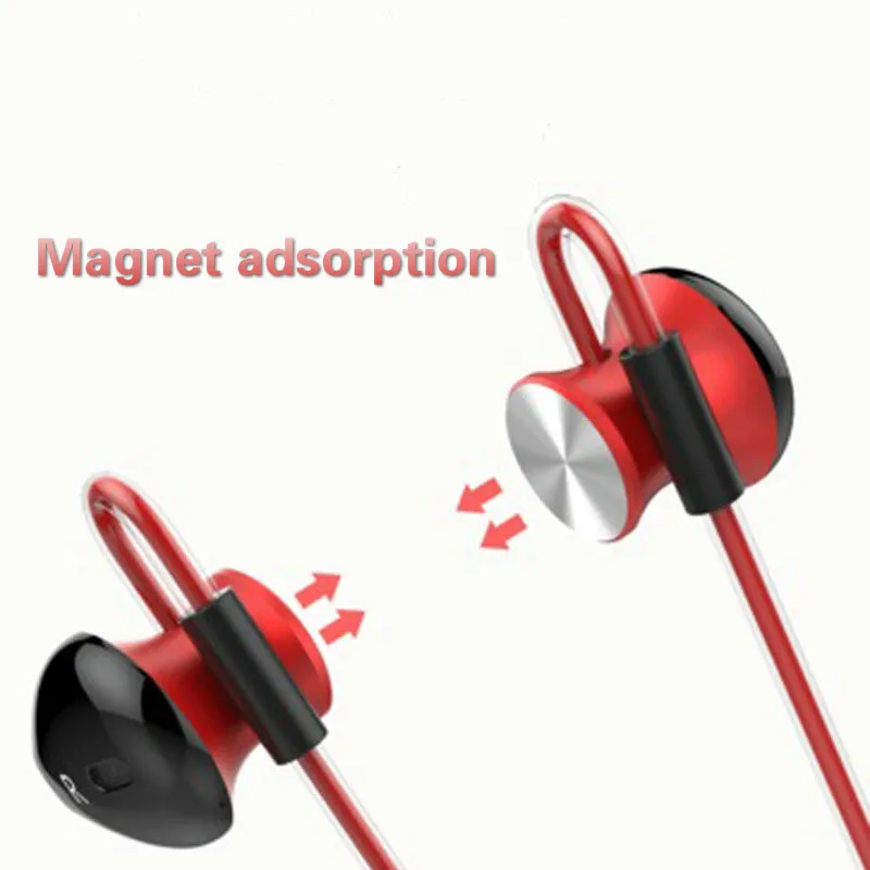 

3.5mm Sports Magnetic Earphones Super Bass In-ear Earbuds Wired Earbuds with Mic for IPhone Samsung Xiaomi Huawei Vivo Oppo