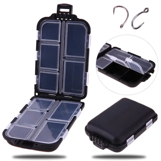 Durable 10 Compartments Fishing Tackle Box 1