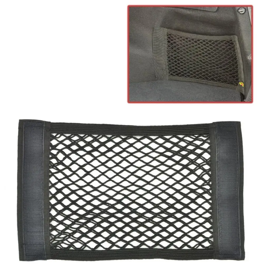 Car Backseat Net Mesh Storage Bag Multiuse Small Organizer Holder