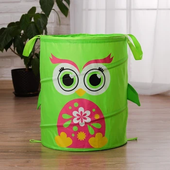 

Toy basket "Sovushka", with handles, 45 x 35 x 35 cm