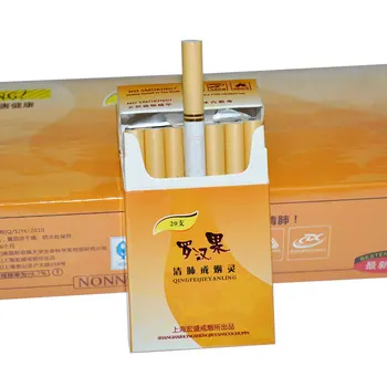 

Tea smoke and mint Momordica grosvenori Herbal Cigarettes clearing lung to Quit smoking No Nicotine & Tobacco Cigarettes Tea