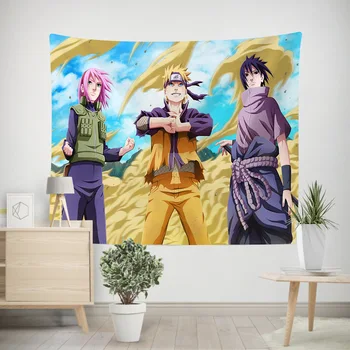 

Anime Naruto Ultimate Ninja Painting Tapestry 3D Printing Tapestrying Rectangular Home Decor Wall Hanging 003