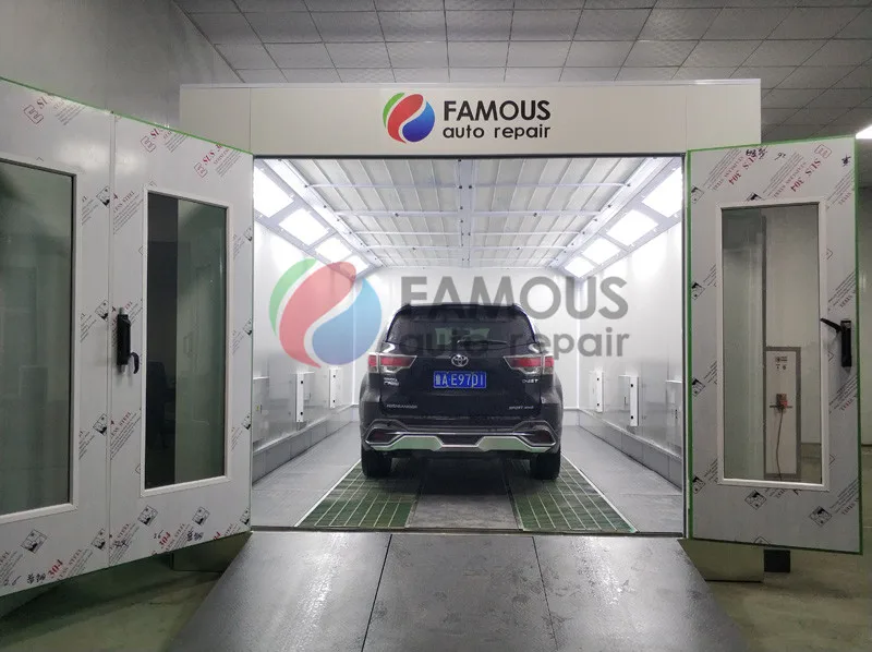 FMS8100 бокс для покраски автомобилей Автомобильная камера распылитель с