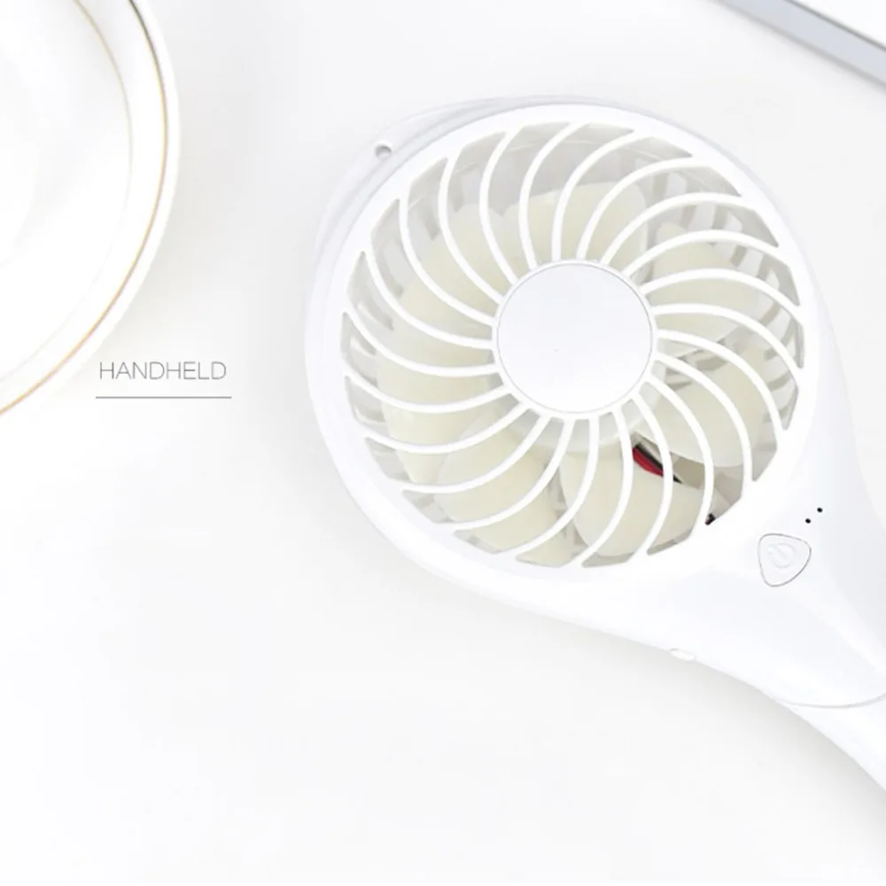 NEW 1800 mAh lithium battery can be rotated 180 degrees Foldable Hand Fans