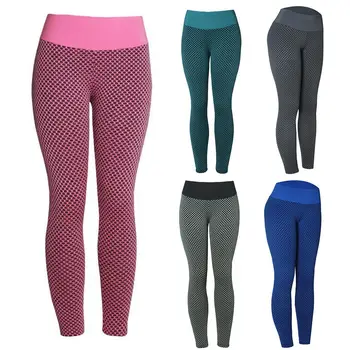 

Women Sporty High Waist Elastic Leggings Hip Lifting Skinny Gymnastics Pants