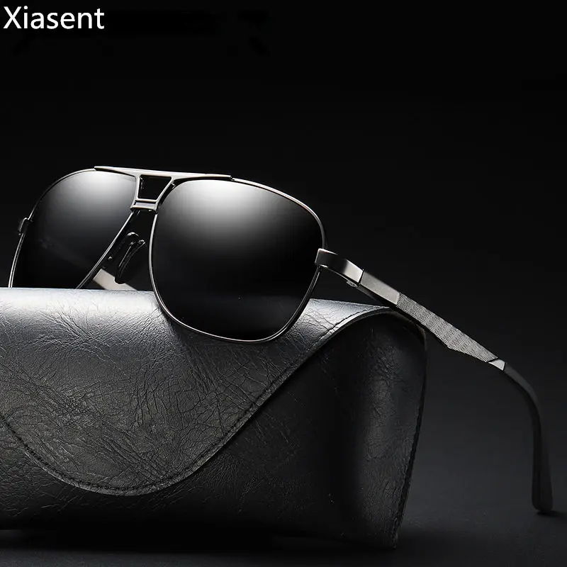

Xiasent brand sunglasses new men's polarized sunglasses anti-glare polarized frog mirror driving sunglasses UV400 Gafas De Sol