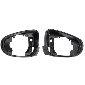 

Car Wing Mirror Rearview Black Case Cover Housing For- V-W Golf 6 MK6 R20 6R0857602A
