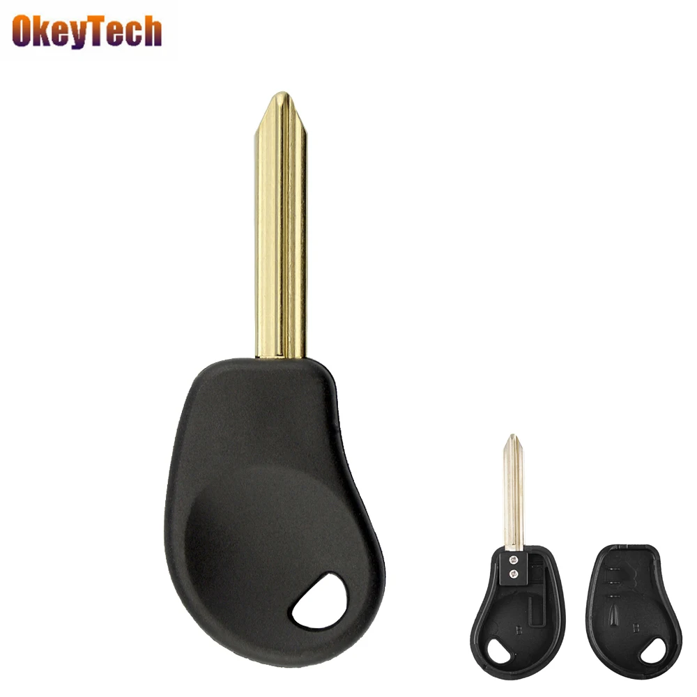 

OkeyTech Transponder Car Key Shell Replacement for Citroen Nemo Xsara Picasso C5 C6 Berlingo With Blank SX9 Blade Fob