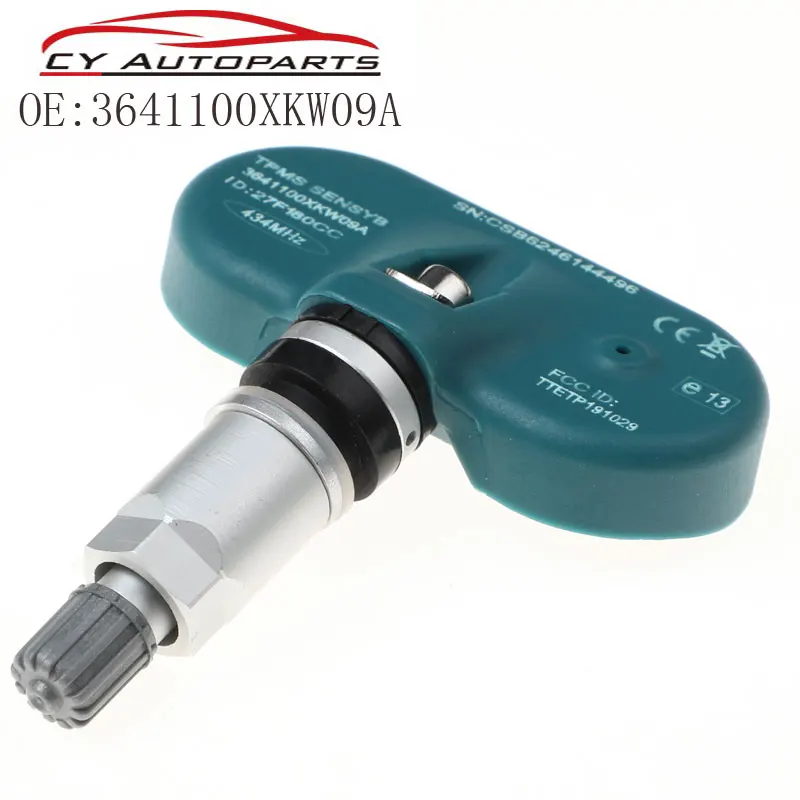 

Новый датчик давления в шинах TPMS, датчик давления в шинах Tpms для GREAT WALL GWM HAVAL H2/H9 434 МГц 3641100XKW09A, автомобильные аксессуары