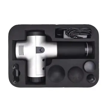 

Portable Shoulder Bag Waterproof Shockproof Storage Cross Bag 5 Slots For Hyperice Hypervolt Plus Fascial Massager High Quality