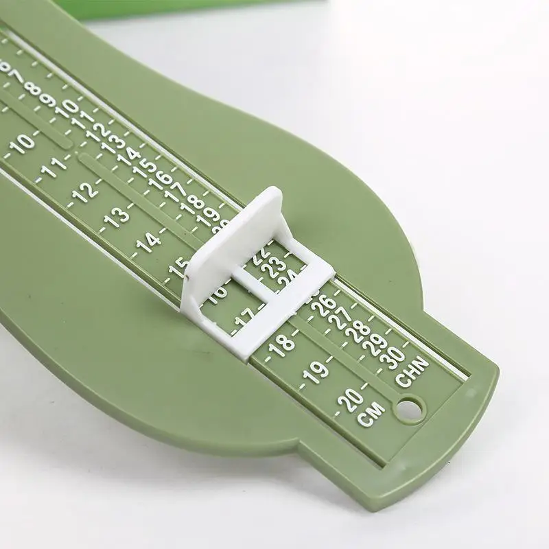 Foot Measure Gauge 3 Colors Baby Kid Foot Ruler Shoes Size Measuring Ruler Shoes Length Growing Fitting Tool Measures