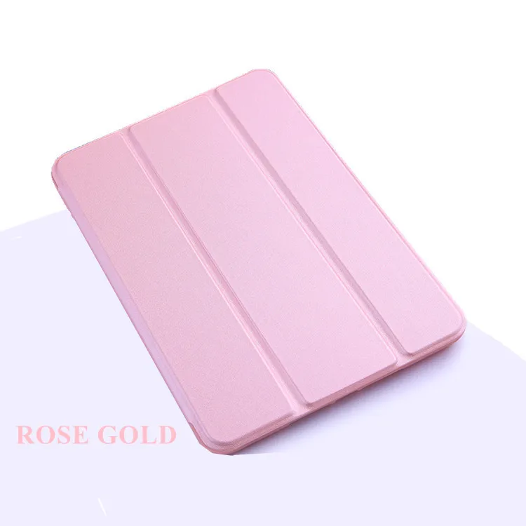 Pink Мягкий чехол для ipad 10,2 дюймов подставка PU кожаный чехол для ipad Чехол+ пленка - Цвет: Pink
