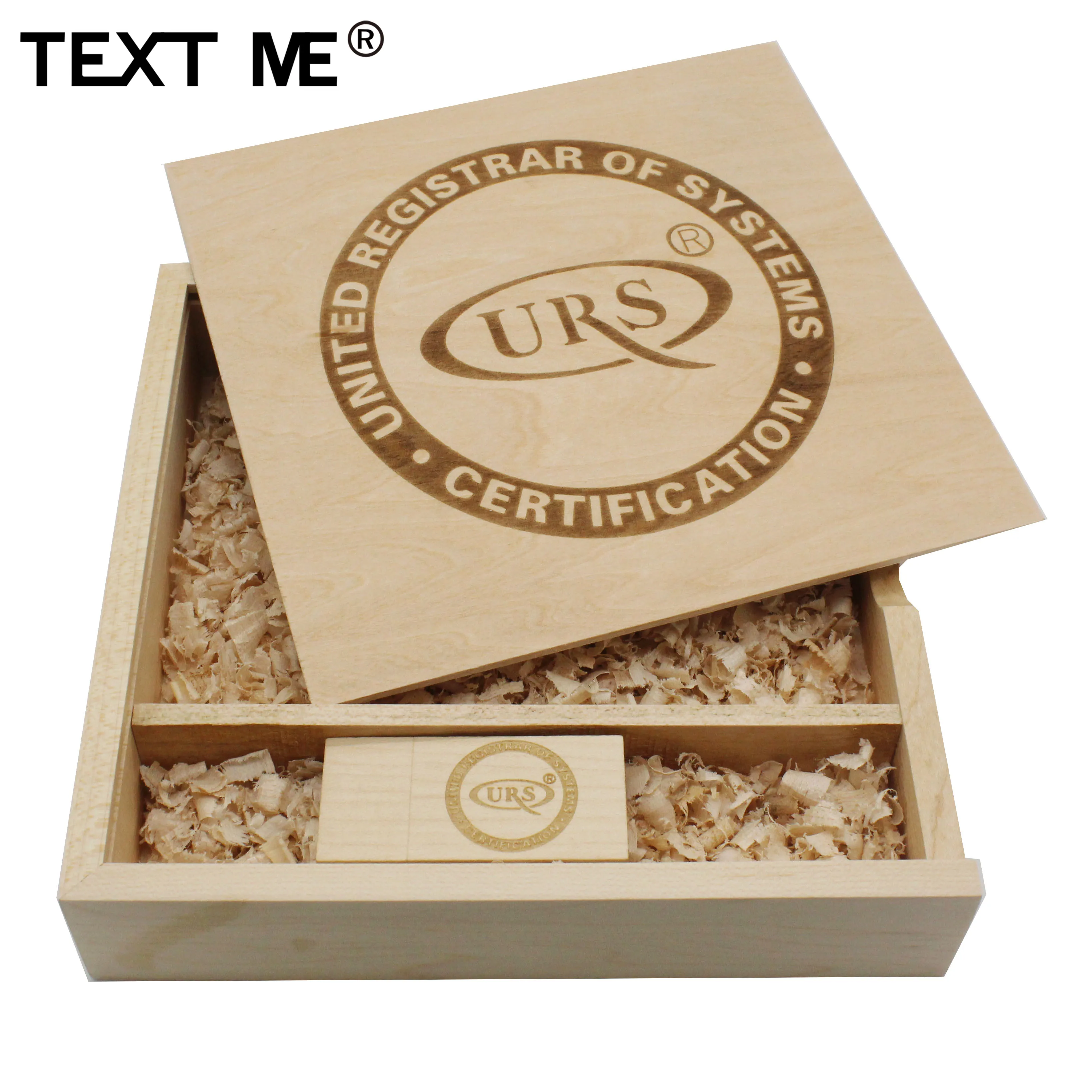 TEXT ME фотография подарок usb клен деревянный+ коробка фотография Логотип 64 ГБ usb флэш-накопитель 4 ГБ 8 ГБ 16 ГБ 32 ГБ usb2.0