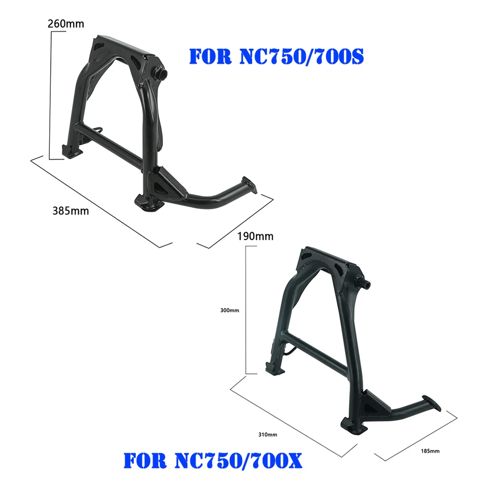 Moto Moyen Centre Béquille Kick Stand Support Support Support