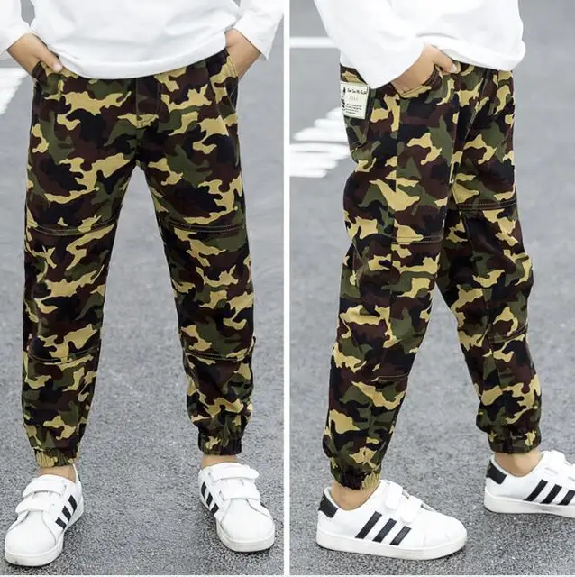kids camo trousers