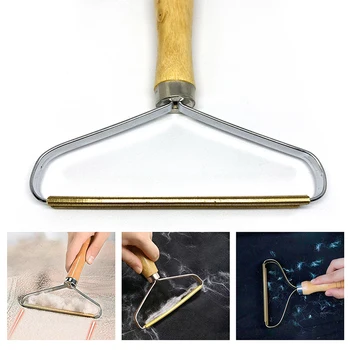 

Portable Lint Remover Clothes Fuzz Fabric Shaver Brush Tool Power-Free Fluff Removing Roller For Sweater Woven Coat