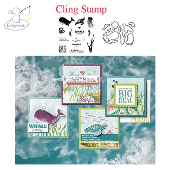 

CH WHALE DONE Metal Cutting Dies and stamps DIY Scrapbooking Card Stencil Paper Craft Handmade Album Handbook Home Decor
