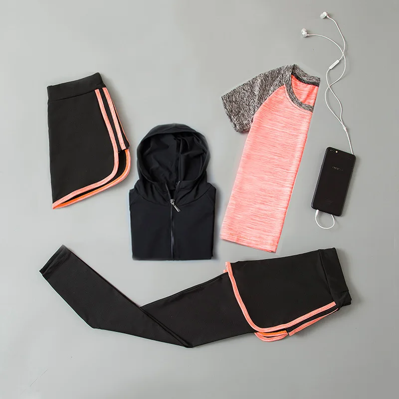 

Yoga Clothes Form Children Sports Fitness Summer Short Sleeve Girls Quick Drying Clothes Less Dance Dacron Badminton Clothing No