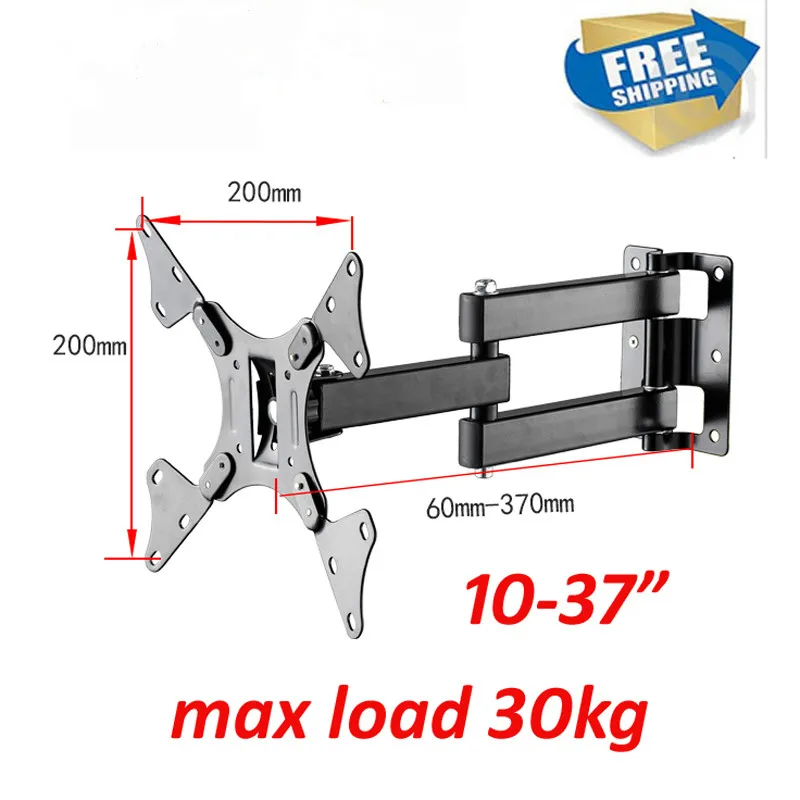 LCD 123A 27 &quot30&quot 37 &quotВыдвижной кронштейн vesa крепление для телевизора настенное pop