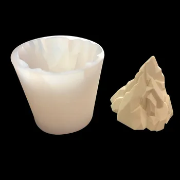 

Aibeads DIY Resin Mold Handmade Coaster Silicone Molds Jewelry Making Hand Made Tool Set Epoxy UV Resin Mold Icebergs mold