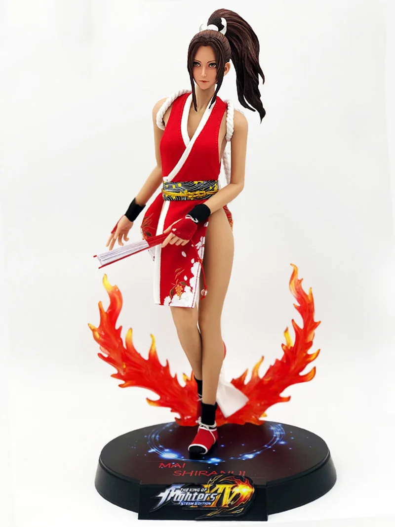 Genesis 1/6 весы KOF14 женский Mai сирануи неизвестный огонь танцевальная обувь для костюмированных вечеринок в стиле King of Fighters для 12-дюймовый полный набор мягкая силиконовая кукла Для женщин модель игрушки