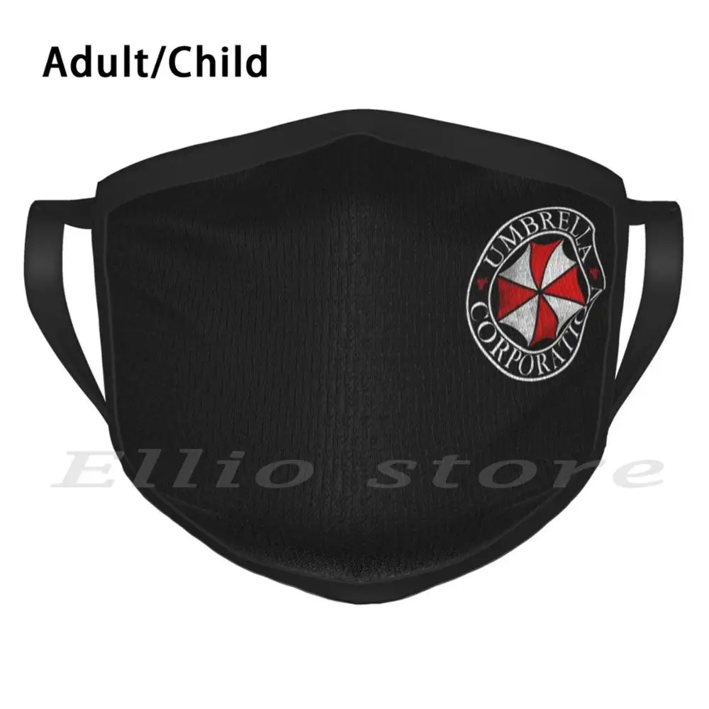 

Umbrella Corporation Funny Print Reusable 1795 Scarf Face Mask Umbrella Corporation Umbrella Raccoon City Nemesis Re2 Re3