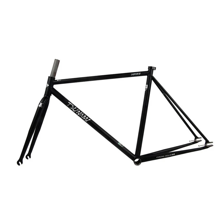 Spun700c SNM4130 52cm Fixie telaio bici ingranaggio fisso parti di biciclette  telaio reggisella in acciaio cr mo 27.2mm cuffia 34mm 120mm|Bicycle Frame|  - AliExpress