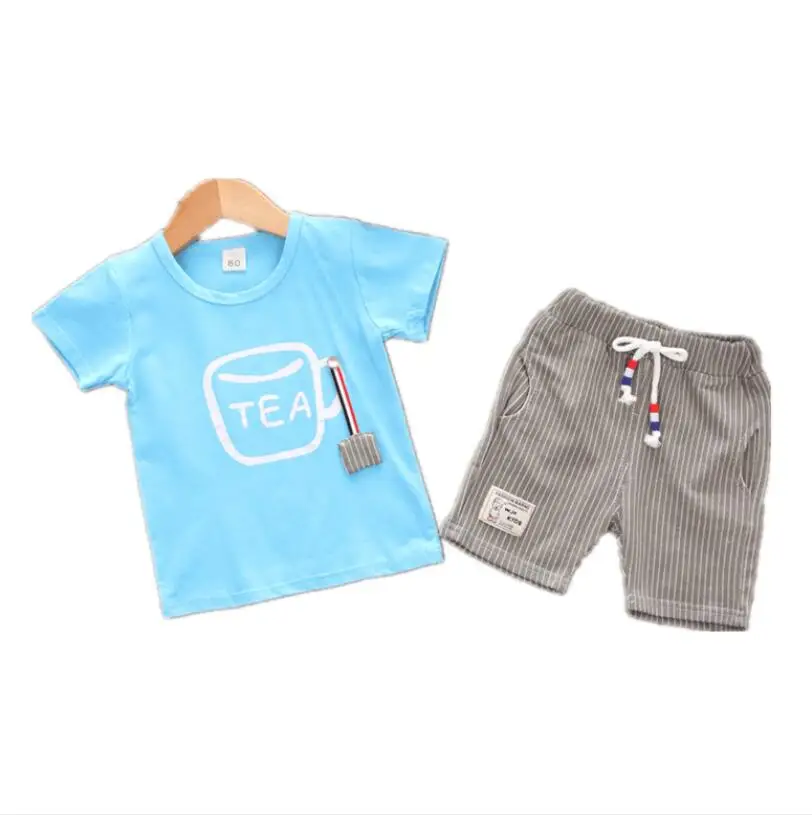 2020 модный чайный комплект со смайликом из 2 предметов для маленьких мальчиков с