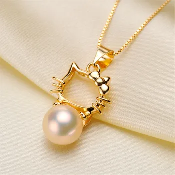 

High Quality Pearl Pendant Base Pendant Findings Pendant Settings Jewelry Parts Fittings Jewellery Accessories No Pearl No Chain