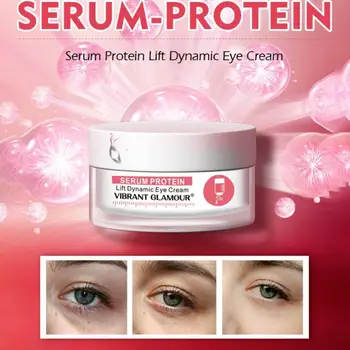 

VIBRANT GLAMOUR Serum Protein Eye cream Lifting Firming skin Wrinkle Remover Dark Circles Against Puffiness eye care