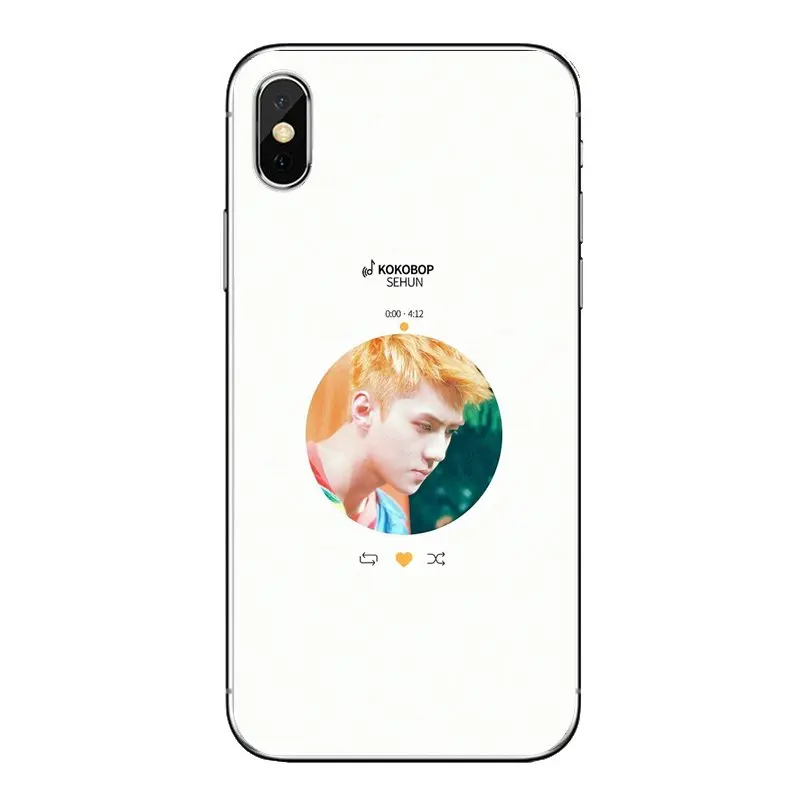 Силиконовый чехол для телефона iPod Touch Apple iPhone 11 Pro 4 4S 5 5S SE 5C 6 6S 7 8 X XR XS Plus Max kpop EXO KOKOBOP