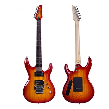 

HOT 39Inch Double Rock Electric Guitar Concert Dedicated Guitar Fraxinus Mandshurica Panel Rock Guitar Gift AGT197