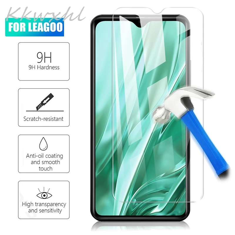 2 шт 9H закаленное стекло для Leagoo M9 Pro M11 M12 M13 S9 S11 KIICAA MIX power 2 Pro стеклянная защитная пленка для экрана