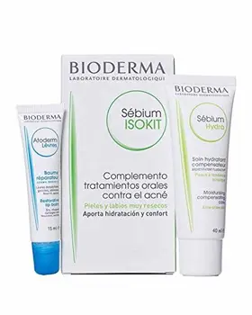 

Bioderma - Kit crema facial + bã¡lsamo labial sébium