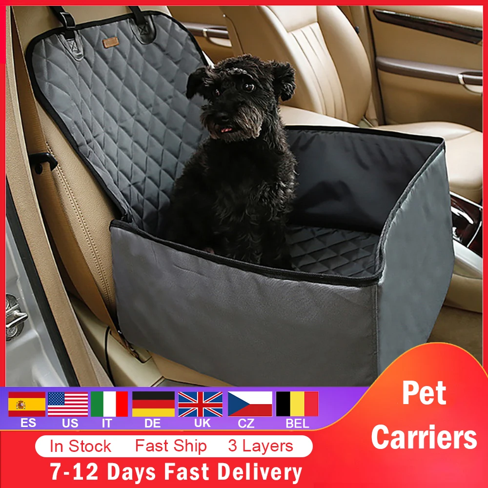 Waterproof and Non-Slip for Small and Medium Pets DogLemi Front or Rear Seat Car Seat Cover to Protect Seats from Dogs 