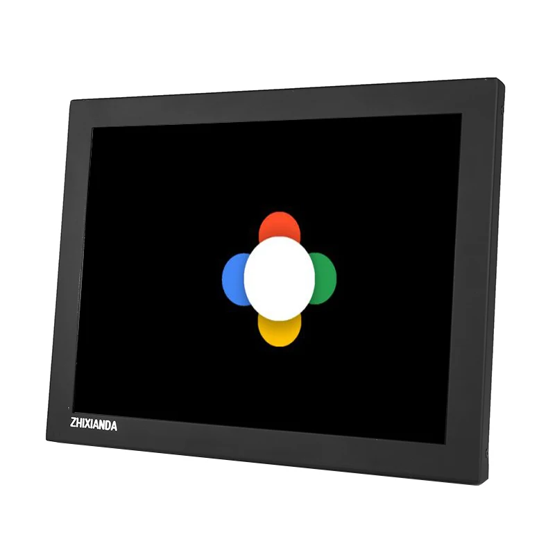 G12 Metal shell 12 inch hdmi input lcd monitor 4:3 cheap tft lcd monitor with vga interface