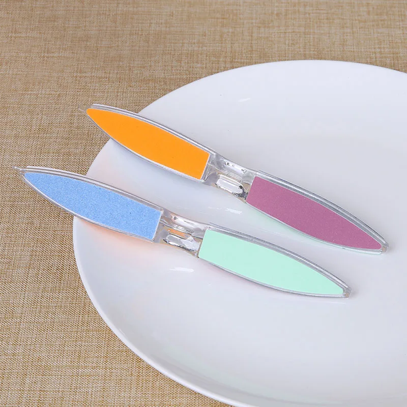 

6 Sides Professional Nail File Polishing Colorful Sanding Block Cushioning Pedicure Manicure Nail Art Tip File Nail Art TN