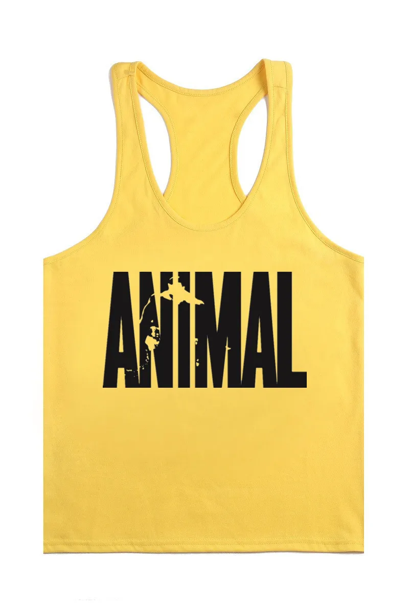 Мужской летний спортивный зал, брендовый бодибилдинг, майка, майка, мужская майка без рукавов, мужские майки - Цвет: 8