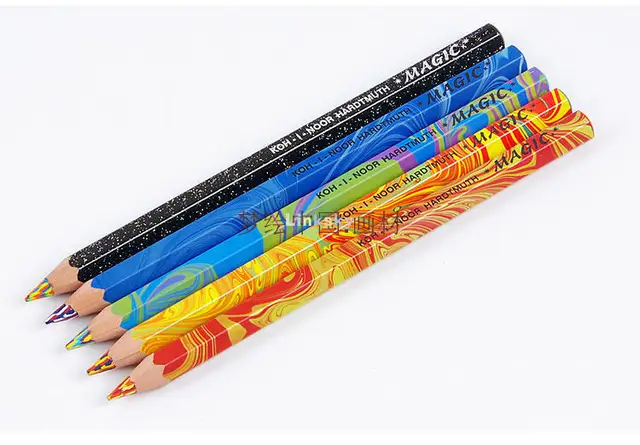 Koh-i-noor Magic - Pencils with Special Multicoloured Lead. 3405 Magic  Tropical.