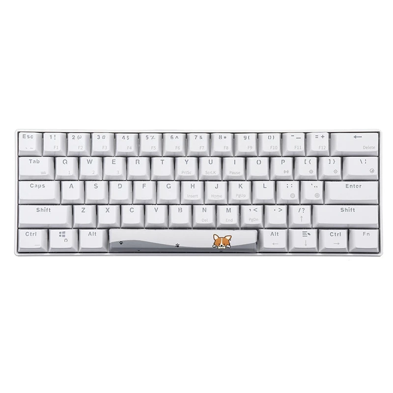 AAAJ-PBT Space Keycaps механическая клавиатура DIY Keycap(6.25U Space Keycap)-Little Greyhound