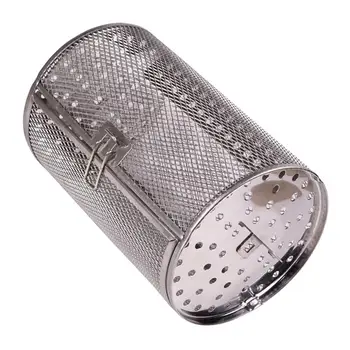 

Air Fryer Roaster Rotisserie Oven Basket Roller Grill Roaster Stainless Steel Rotary Grill Oven Air Fryer BBQ Baking Tool