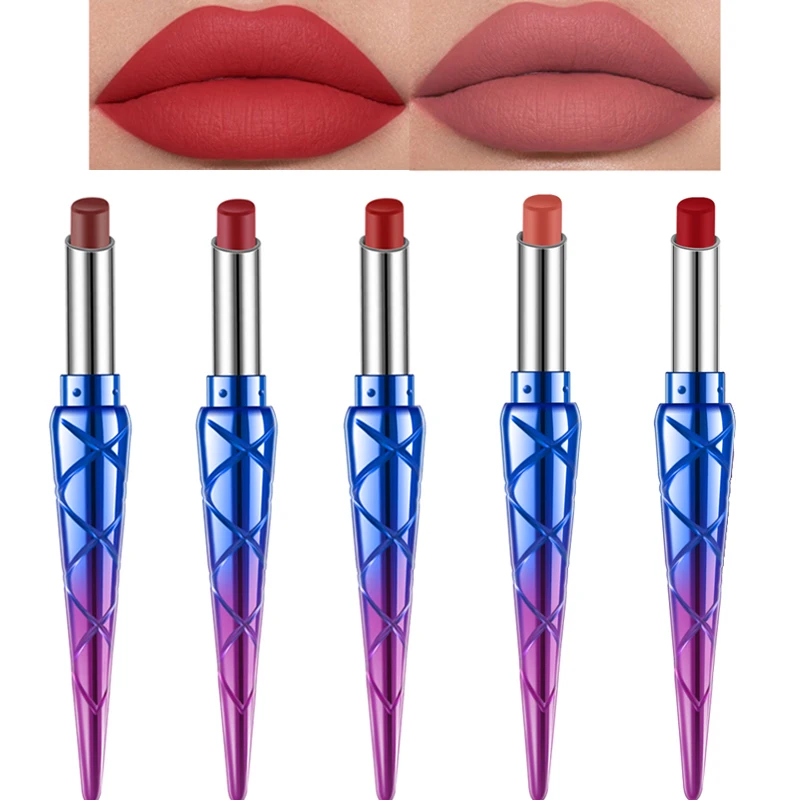 

Fashion Hot Mermaid Lipstick Waterproof Lips Makeup Lasting 24Hours Lip Tint Tattoo Pen Red Rouge a Levre Festival maquillaje