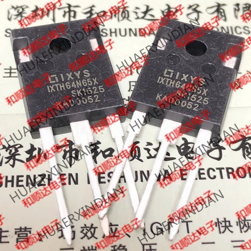 5 шт., новые оригинальные кнопки IXTH64N65X-247 650V 64A