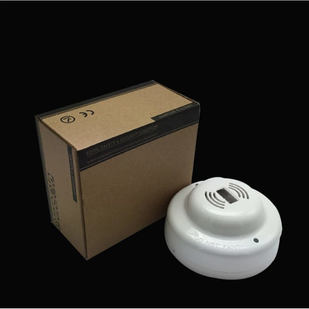 Dot Type UV Fire Flame Detector Security Alarm 12-30VDC Wire Fire Sensor Relay Output NC NO Signal