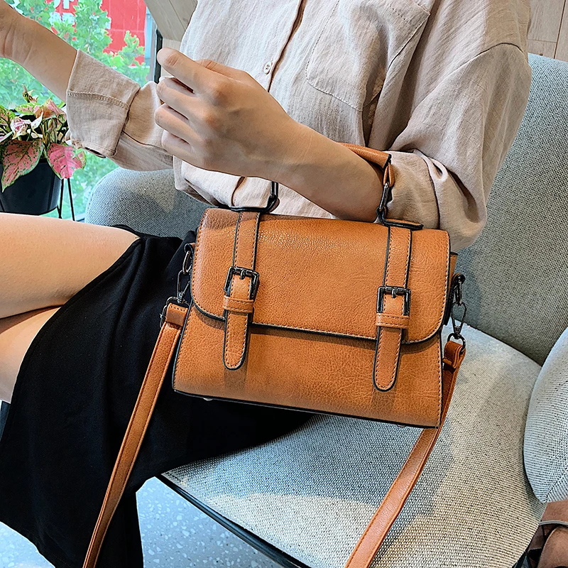 Fashion Crossbody Bags For Women Shoulder Messenger Bags Handbag Leather Ladies Hand Bags Women Small Satchel