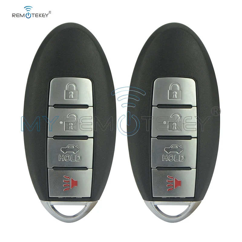 

Remtekey 2pcs 4 Button CWTWBU735 315mhz with ID46 Chip for Nissan Maxima Sentra 2007 2008 2009 2010 2011 2012 Smart Key