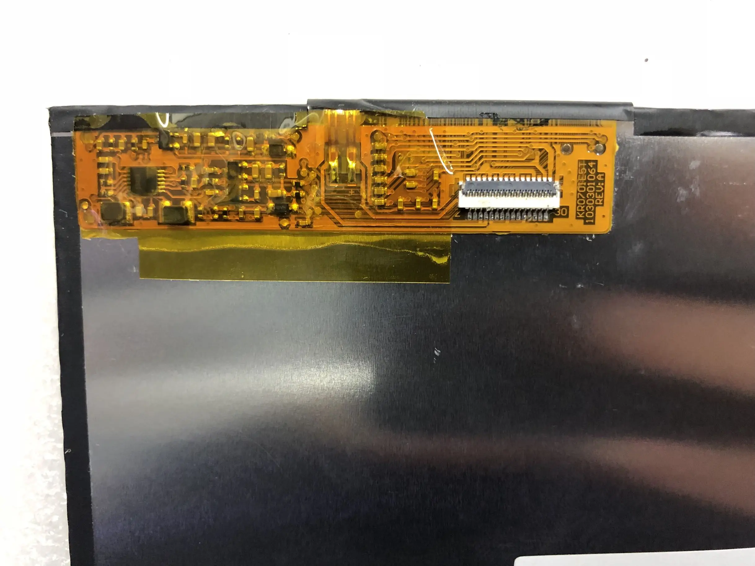 Display Polegadas Martrix para Kr070iemt 1030301064 Rev: um Tablet Tela Lcd Novo - Imagem 2