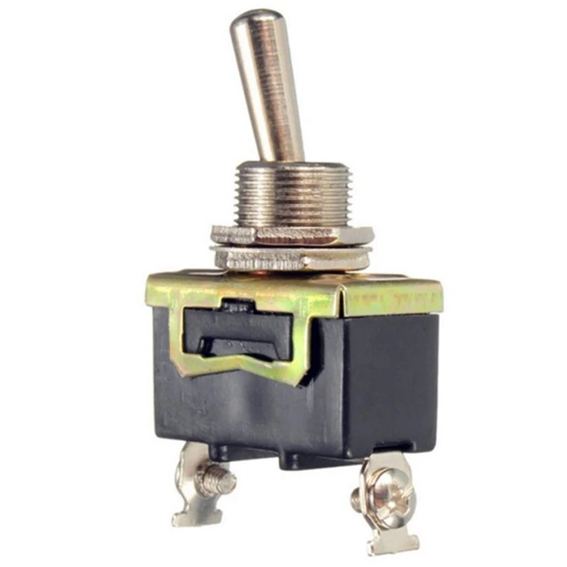 HLZS-10pcs E-TEN1021 SPST 2Pin Автомобильная лодка 15A 250V ВКЛ/ВЫКЛ Кулисный тумблер промышленный переключатель