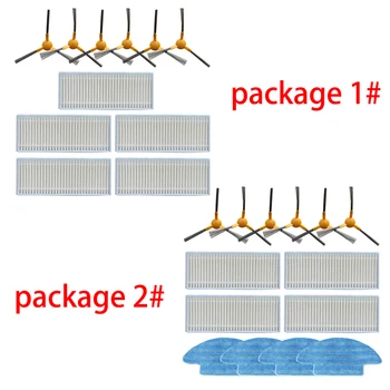 

11/14pcs/set Filter Side Brush Kit For NEATSVOR V392 Vacuum Cleaner Replacement Part Highly Matched With The Equipment Exquisite